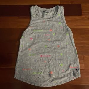 champion tank top in size youth medium